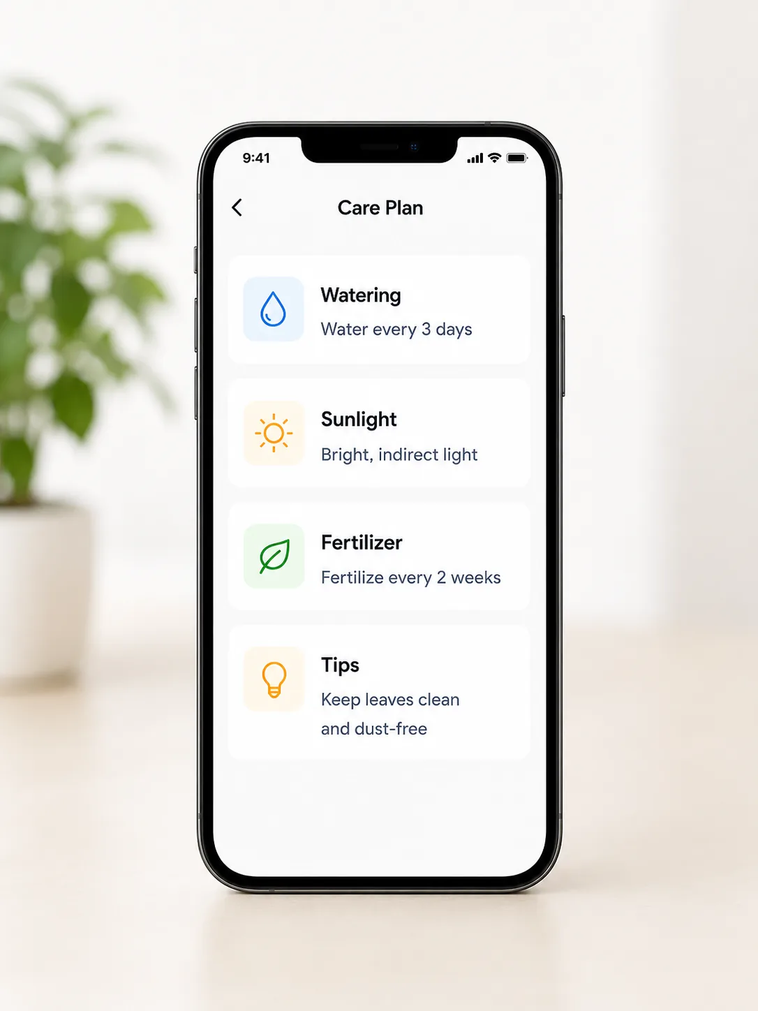 Personalized Care Plans